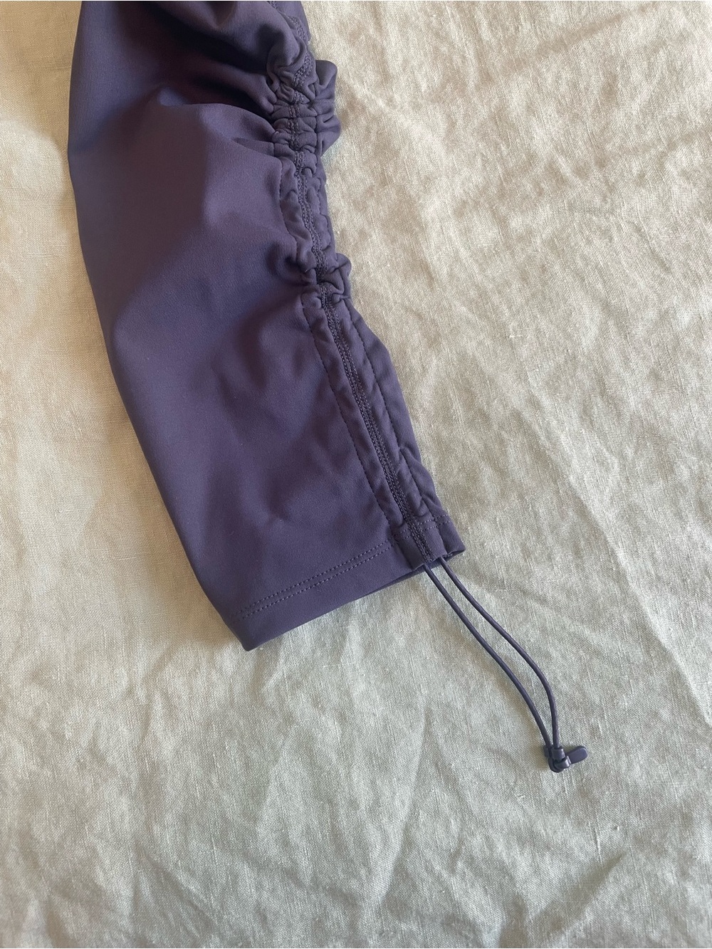 Asics Purple Women’s Athletic Leggings with Drawstring - Picture 4 of 9